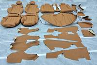 Housse de siège arrière de luxe pour l'intérieur de voiture, amélioration de l'intérieur, conversion pour BMW X3 X5 X4 X6 330 430 530