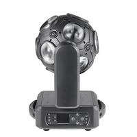 Nouveau DJ éclairage 12X10W LED RGBW 4IN1 faisceau tête mobile Football scène lumière rotative Disco Bar lumières