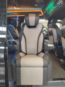 Siège de voiture de luxe style limousine Sprinter avec appuie-tête réglable électrique - Product Image 3