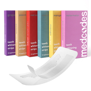 Dải trắng răng vị trái cây 6% HP nhiều hương vị: dưa hấu, đỏ nhạt, bạc hà, dừa, đào, xoài - Product Image 1