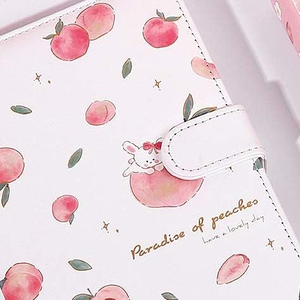 Quaderno Carino a Forma di Pesca, Diario di Alta Qualità, Ideale per Disegno e Schizzi, Copertina Rigida, Quaderni Esecutivi - Product Image 4
