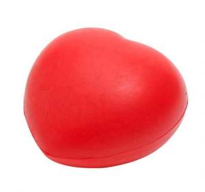 Pelota Antiestrés de PU con Forma de Corazón y Logotipo Personalizado, Juguete Promocional Suave para Aliviar la Presión - Product Image 4