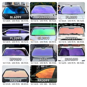 Premium Chamäleon-Farbwechsel Autofensterfolie UVR Blendschutz Wärmeabweisung Dekorative Tönungsfolie Farbwechselfolie 2mil 1,52x30m Rolle - Product Image 6