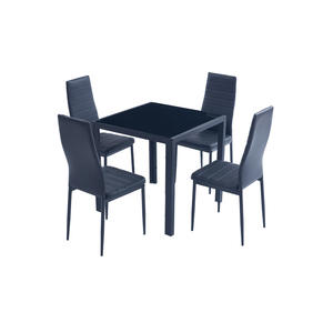 Elegante juego <span class=keywords><strong>de</strong></span> <span class=keywords><strong>mesa</strong></span> <span class=keywords><strong>de</strong></span> cristal <span class=keywords><strong>de</strong></span> <span class=keywords><strong>cuatro</strong></span> <span class=keywords><strong>sillas</strong></span> Juego <span class=keywords><strong>de</strong></span> <span class=keywords><strong>mesa</strong></span> <span class=keywords><strong>de</strong></span> comedor <span class=keywords><strong>de</strong></span> cristal <span class=keywords><strong>de</strong></span> 4 plazas Juego <span class=keywords><strong>de</strong></span> <span class=keywords><strong>mesa</strong></span> <span class=keywords><strong>de</strong></span> comedor <span class=keywords><strong>de</strong></span> cristal <span class=keywords><strong>con</strong></span> 4 <span class=keywords><strong>sillas</strong></span> - Product Image 3