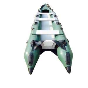 <span class=keywords><strong>Bateau</strong></span> gonflable GTK410 Goboat CE en PVC Drop Stitch, 13,5 <span class=keywords><strong>pieds</strong></span>, 4+1 chambres à air, capacité 3 personnes, léger, pour la navigation en mer - Product Image 1