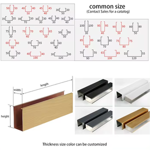 Panneaux de mur-rideau en aluminium modernes, finition anodisée, anti-corrosion pour l'extérieur des bâtiments - Product Image 6