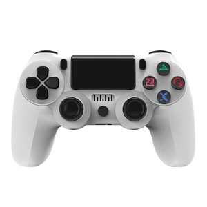 Thế hệ thứ 4 P4 không dây BT Gamepad sáu trục rung kép điều khiển trò chơi với thanh ánh sáng ABS Chất liệu 200g cho - Product Image 5