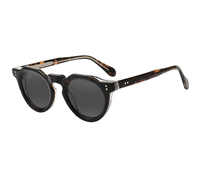 Lunettes de soleil rondes rétro 2026 en acétate épais, verres polarisés TAC, protection UV, logo personnalisé, unisexe, 1 pièce minimum