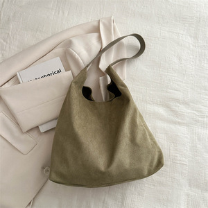 Bolso Bandolera Negro para Mujer, Estilo Casual, con Dos Asas, Forro de Lona, Color Sólido, Detalles de Perlas - Product Image 6