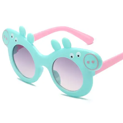 Trending 2021 दोस्तों फैशनेबल बच्चे धूप का चश्मा कस्टम लोगो कार्टून बच्चों के लिए धूप का चश्मा