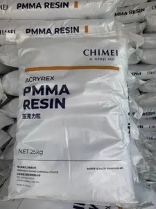 E & E uygulamaları için PMMA CM-211 enjeksiyon kalıplama PMMA reçine polimetil metakrilat bakire plastik granüller PMMA tozu