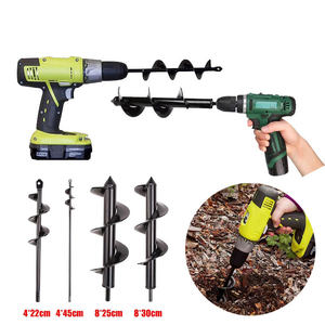 Forets à vis DD2988 pour accessoires <span class=keywords><strong>de</strong></span> plantation, déchaumeur, tarière <span class=keywords><strong>de</strong></span> jardin, foret en spirale - Product Image 1