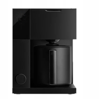 Cafetière programmable à filtre, machine à café automatique avec carafe en verre et plaque chauffante, machine à café compacte pour hôtel