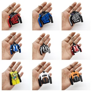 Personalized Custom Shaped Embossed Motorcycle 3D logo Rubber Keyring Soft <b>Motorbike</b> Motorcycle Pvc Keychain - Product Image 2