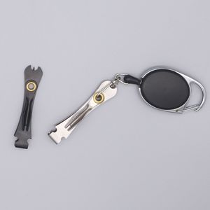 Herramienta Multifuncional 3 en 1 para Pesca con Mosca, para Atar Anzuelos, Cortar Líneas, Desatascar Nudos, de Acero Inoxidable, para Pesca de Trucha - Product Image 3