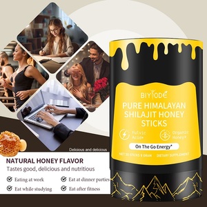 Batonetes de <span class=keywords><strong>Miel</strong></span> con Shilajit (Lote de 30) Resina Pura del Himalaya y <span class=keywords><strong>Miel</strong></span> Orgánica, Producto de Alta Demanda - Product Image 2
