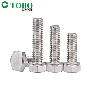 <span class=keywords><strong>Precio</strong></span> de fábrica 304 18-8 Rosca completa M6 M8 Cabeza hexagonal Pernos de acero inoxidable Acabado liso - Product Image 5