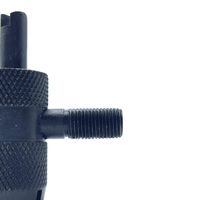 Herramienta de reparación de núcleo de válvula de neumático de función 4 en 1, llave nueva condición para tapas y adaptadores de vástagos de válvula