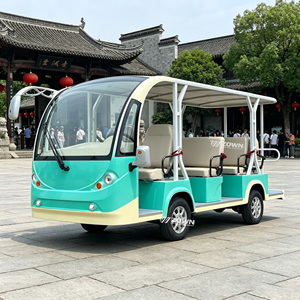 Autobús Eléctrico Turístico de 12 Plazas con Construcción Robusta y Neumáticos Resistentes al Desgaste para Viajes Diarios Frecuentes - Product Image 1