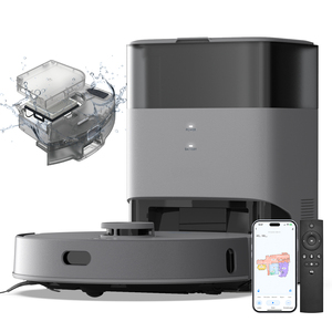 AIRROBO 5500pa APP Sprach steuerung Benutzer definierte Karte Haustier bereich Tiefen reinigung Ultraschall Teppich Kehr wasser Mop Roboter Staubsauger - Product Image 1