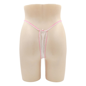 Slip monouso a perizoma per donna con elastico in vita, per spa, massaggi, forniture alberghiere e accessori per saloni - Product Image 2