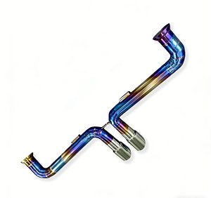 Vente en gros usine : Tuyau d'échappement arrière en titane pour 991 992 RS 2010-2022, échappement arrière à flux élevé et à flux direct - Product Image 1