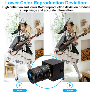 ELP 8MP USB Caméra Varifocale Manuelle 4X <span class=keywords><strong>Zoom</strong></span> CS 2.8-12mm Objectif HD 3264X2448 Caméra Industrielle UVC pour Appel Vidéo, <span class=keywords><strong>Zoom</strong></span> Surveillance - Product Image 4