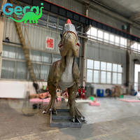 Modèles de dinosaures animatroniques de grande taille sur mesure pour parcs d'attractions, salles de jeux publiques, jardins et centres commerciaux