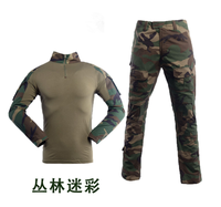 BDU tactique Camouflage uniforme vêtements Camo grenouille costume hommes US vêtements chasse Combat chemise