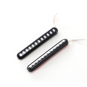 ไฟเลี้ยวแบบไดนามิกสำหรับมอเตอร์ไซค์ ADT 12LED 12V-14V สีเหลือง ไฟเลี้ยวแบบไหลต่อเนื่อง กันน้ำ IP67 - Product Image 1
