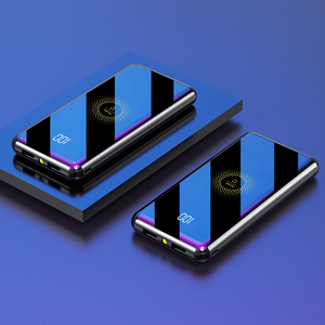 Cadeau promotionnel, chargeur sans fil rapide, batterie Li-polymère 10000 mAh, banque d'alimentation avec prise américaine - Product Image 3