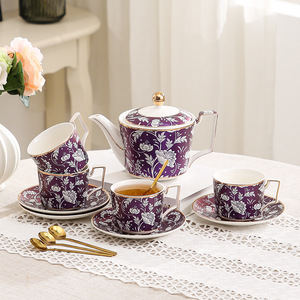 English Bone <b>China</b> Afternoon Tea <b>Cup</b> <b>and</b> <b>Saucer</b> Set European Italian Coffee <b>Cup</b> Set Tea Mugs for Gifts - Product Image 2