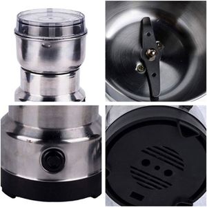 Electric Portable Stainless Steel Spice Grinder Coffee Chopper Detachable Cup Dishwash-Free Blade Touch Control for Household - Product Image 4