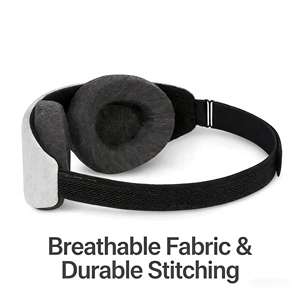 Antifaz 3D Transpirable y Lavable, Sin Presión Ocular, Bloquea la Luz, <span class=keywords><strong>para</strong></span> <span class=keywords><strong>Dormir</strong></span>, <span class=keywords><strong>para</strong></span> Insomnio y <span class=keywords><strong>Ojos</strong></span> Sensibles - Product Image 4