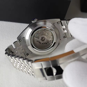 Montre mécanique automatique pour homme avec cristal saphir bleu, diamètre 40 mm, date - Product Image 6