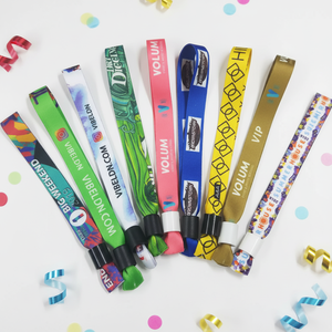 Moda özel olay festivali bilekliği müzik kumaş bileklik dokuma bilezik kişiselleştirilmiş logo ile özel bilekliği - Product Image 2