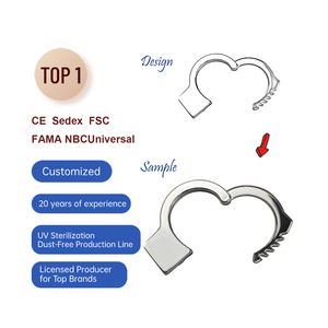 Kostum polisi dan aksesori permainan peran SWAT untuk anak-anak borgol plastik klasik mainan Dress-Up promosi - Product Image 2