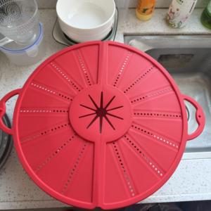 <span class=keywords><strong>Tapa</strong></span> Plegable de Silicona Anti-Salpicaduras, Protector de Salpicaduras de Aceite, <span class=keywords><strong>Tapa</strong></span> de Silicona para Ollas, Deflector de Aceite para Sartenes de hasta 13 Pulgadas - Product Image 5