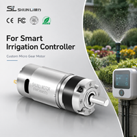 Système d'irrigation intelligent, moteur à engrenages CC 24 V, moteur à engrenages planétaires CC 12 V, moteur à engrenages planétaires CC haute vitesse 10 tr/min