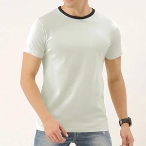 Nouveau T-shirt décontracté à la mode, style personnalisé, T-shirt à manches courtes pour homme, bonne qualité, vêtements de rue, T-shirts pour homme fabriqués au Pakistan - Product Image 2