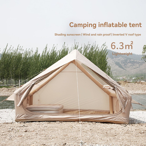 Custom Factory 6.3㎡ Fully Automatic <b>Inflatable</b> Tent with Skylight and Single <b>Large</b> Door for Travel - Product Image 2