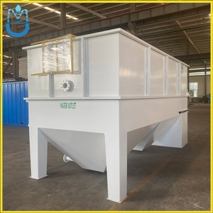 Tanque de Sedimentación Lamelar Inclinado Exclusivo para Aguas Residuales de Lavandería, Utilizado para la Eliminación de Detergentes y Lodos - Product Image 4