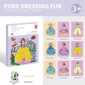 <span class=keywords><strong>Libro</strong></span> <span class=keywords><strong>de</strong></span> imágenes <span class=keywords><strong>de</strong></span> princesa, rompecabezas, papel <span class=keywords><strong>de</strong></span> calidad, pintura DIY, vestido <span class=keywords><strong>de</strong></span> niña hecho a mano, pegatina, diseño creativo <span class=keywords><strong>de</strong></span> Poke, juguetes <span class=keywords><strong>de</strong></span> pasta para niños - Product Image 6