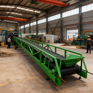 Özel Profesyonel Üretici Endüstriyel Statik Bantlı Konveyör Büyük Kapasiteli Kauçuk Bantlı Taşıma Sistemi Fiyatı - Product Image 4