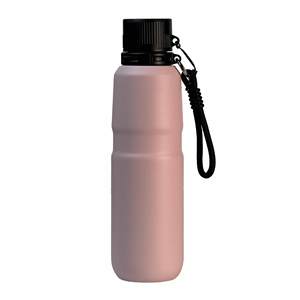 Bouteille d'eau sport isotherme en acier inoxydable 304 avec logo personnalisé, tasse à paille pour voiture, cordon portable, compatible véhicule, cadeau - Product Image 2