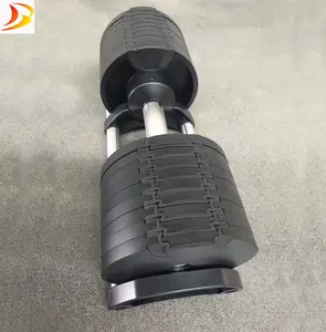 वजन जिम 20 kg समायोज्य-dumbbell लोहे का दंड सेट 32 kg सेट 40 kg समायोज्य dumbbells 24 kg