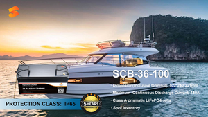 36V 100ah призматический литий-ионный морской Аккумулятор водонепроницаемый и ударопрочный для использования на лодке или RV - Product Image 6