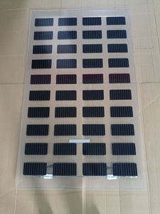 Panneaux solaires en verre transparent 150W 180W 200W, faciles à installer, pour fenêtres, hôtels, bureaux, 12V 18V - Product Image 3