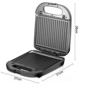Sandwichera 3 en 1, Waflera con Placas Extraíbles, Prensa para Panini de 1400w con Revestimiento Antiadherente - Product Image 5