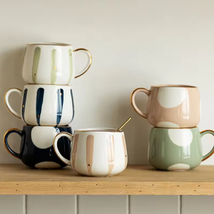 Nordic Creative Customizable Color Porcelain Coffee <b>Mug</b> <b>Reusable</b> Home Water Milk Business Gifts Dishwasher Microwave Safe - Product Image 1